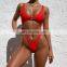 Swimsuits Women Summer 2019 Bikini Cut Out Thong Bathing Suit High Waist Sexy Swimsuit Solid Micro Swimwear Women Biquini