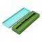 Custom Size and Shape Luxury Gift Pen Box with Foam Insert Green Velvet Case Paper Box