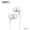 Remax Rm-510 Original Universal Colorful Earbuds Wired Tactile Earphone