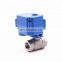 5v 12v 24v female thread screw SS304  motor  dn15 1/2 inch  DN20 3/4inch DN25 1 inch  ball valve