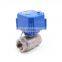 3v 5v 6v 12v 24v 110v 220v DN15 DN20 DN25 CWX-25S 2 way brass ss304 mini electric 2 way motorized valve