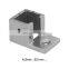 Hot sale square stainless steel slot tube fitting