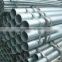 25mm weld pre-galvanized hollow section carbon steel round pipe 6m long tubes structural scaffolding pipe thread end