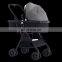 Factory wholesale light weight stroller aluminum alloy pushchair foldable pram