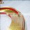 wooden cask/vat/barrel decorative chrome and golden color edge strip plastic components