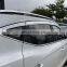 Chrome door visor side window deflector shade sun rain shield silver strips guard for Mg ZS