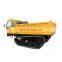 Factory export walk behind mini dumper 8ton crawler transportador dumper agricultura