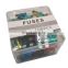 100PCS 5-40A Quality Goods Led Low Profile Fuseled Auto Blade Fuses for Car