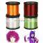 100%polyester yarn hair doll use soft naruto cosplay hair wigs