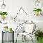 Modern creative glass plant hydroponics led pendant light for decorate