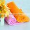 Pure cotton weak twist yarn dyed ribbons soft face towel