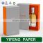 Custom fancy logo/pattern printed paper cardboard perfume cologne box packaging