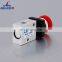 Best Selling JM322EB Control Valve Stainless Steel G1/4 With Lock Push Button Mechanical Pneumatic Valve Supplier