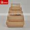 Fancy packaging paper window cake bakery box for cake