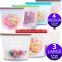 Best selling 100% silicone eco-friendly reusable storage food bag