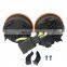 For for wrangler jk bumper light black smoked clear front grill turn signal led light