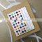 New design stud leather card holder with studded credit card holder
