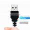 universal fashion ventilated car seat heat dissipation beige 5 fans USB charging plug power supply 5 seat car cooling mat