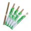 Natural Bamboo Disposable Carbonized Twins Chopsticks with Open Paper Sleeve