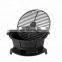 cast iron wood burning stove for BBQ