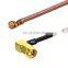 Sma plua jack connector adapter Crimping LMR200 LMR195 RG142 RG400 RG58 Coaxia Cable Angle Right male Connector Sma