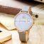 SHENGKE SK Ladies Watch Soft Leather Band Marbling Dial Quartz Watches Gift For Woman Ladies Custom Logo Watch OEM K0066L
