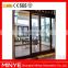 Low-e glass outside design glass sliding door design for villa