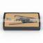 3 in 1custom tobacco smoking pipe tool with wooden handle pipe tool