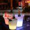 glowing beer bottle holder charging LED light boat shaped champagne bar ice bucket champagne bucket rgbw bright bierregal