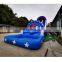 Good quality waterproof PVC Tarpaulin material Inflatable water slides bouncer slide