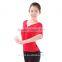 Cotton Drawnstring Long Sleeves Dance Tops