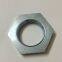 Unchamfered Hexagon Thin Nut , 4.8 6.8 Grade Thin Lock Nuts DIN Standard