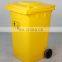 Hot 360L Plastic Dustbin Wheelie Bin 96 gallon medical waste trash can with wheels