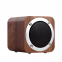 wholesale BT Speaker Square Stereo Surround Sound Portable Mini Wood Wireless Wooden Speakers Bluetooth