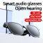 New Products Smart Wireless Audio Glasses Functional Bone Conduction Wireless Sunglasses Earphone