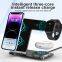 Aluminium Alloy Wireless Charger 3 In 1 Wireless Charging Station For Iphone