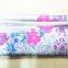 neoprene pencil case for girls, two pockets, large capacity, nice heat-transfer printing, custom size and color