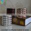European style glass hurricane candle holders crystal
