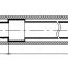 Straight tubular steel-plastic conversion