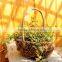 decorative hand-crafted wicker basket for sale