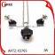 fashion jewelry charm 2016 fashion black crystal daily wear jewelry set