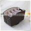 360 Degrees Rotatable Faux Leather Desk Organizer