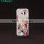 New Color Painted Flower Diamond TPU Sublimation Phone Case for Samsung