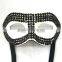 Custume Carnival Accessories HT-HF018 Plastic Half Face Party Eye Mask and Paper Party Eye Mask