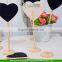 10pcs Fashion Wedding Love Heart Chalkboard Blackboard Memo Table Numbers Place Office