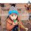 Wholesale Fashion Warm Striped Knitted Pom Pom Winter Hats for Children