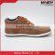 Good collar oem brand pu leather material cool trade shoes