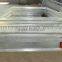 Heavy duty hot dipped galvanized box trailer