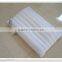 Comfortable 100%polyester coral memory pillow,white