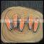 LFD-0040B Wholesale Orange Glass Pave Rhinestone Crystal Connectors Beads Jewelry Finding